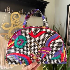 VTG 90s Christian Dior Travel Makeup Bag